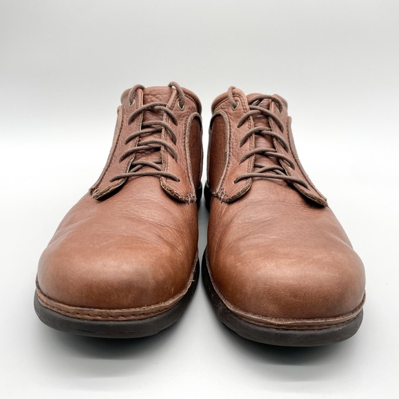 Red Wing Mens 12 B Brown Leather Lace Up Chukka Boots Work Shoes Casual Rugged main image 9